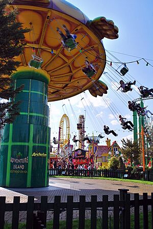 Archelon swing ride - geograph.org.uk - 1237730