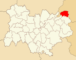 Location of Thonon-les-Bains in Auvergne-Rhône-Alpes