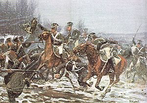 Bataille de La Rothière, par Knötel