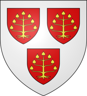 Blason ville fr Wambercourt (Pas-de-Calais)