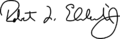 Bob Ehrlich signature