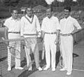 Bundesarchiv Bild 102-08092, Berlin, Amerikanische Mannschaft beim Davis-Pokal