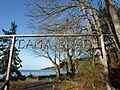 Cama Beach Resort Sign