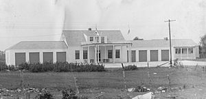 Chateaugay border station 1933
