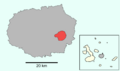 Chelonoidis donfaustoi distribution