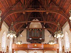 Choir loft & organ, St Patrick's Cathedral, Auckland