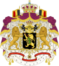 Coat of Arms of the King of the Belgians.svg