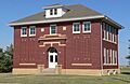 Collyer, KS St. Michael school from SW 2
