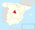 Comunidad de Madrid in Spain (including Canarias)