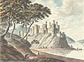 Conway Castle from the e(ast) 1795