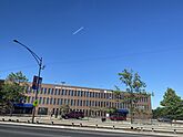 Curie high school from the street