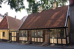 Denmark-odense-hans christian andersen-childhood home