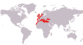 Dicentrarchus labrax map