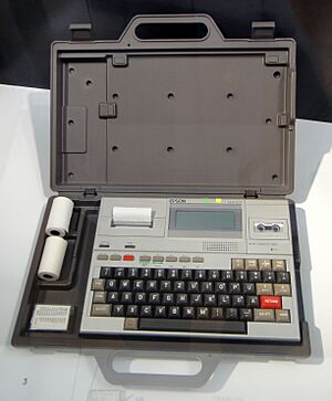 Epson HX-20 in case - MfK Bern