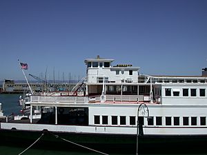 Eureka docked at Hyde Street Pier