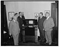 FCC Commissioners inspect latest in television 1939