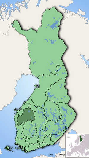 Finland regions Etelä-Pohjanmaa