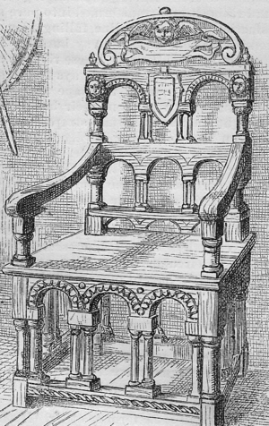Francis Drake chair 1877