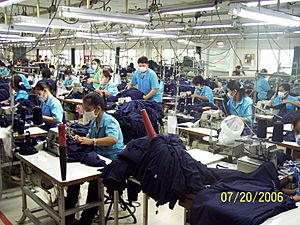 Garment Factory Workers in Thailand