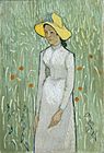 Girl in White by Vincent Van Gogh - NGA