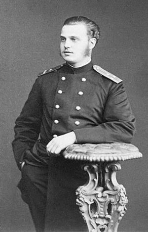 Grand Duke Alexei Alexandrovich in his youth