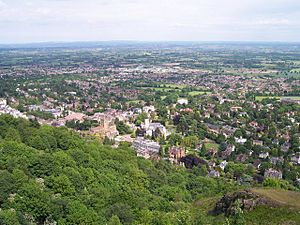 Great Malvern from the Hills - geograph.org.uk - 180560.jpg