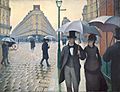 Gustave Caillebotte - Jour de pluie à Paris