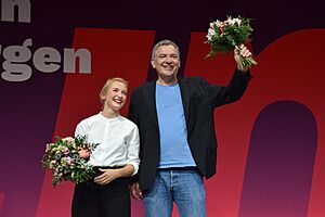 Hallescher Parteitag - Die Vorsitzenden 04