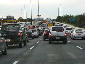 I-95 congestion, Baltimore, Maryland