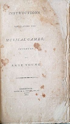 Instructions for Playing the Musical Games, Anne Young