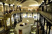 Interior of the National Museum of Ireland-Archaeology, Dublin, Ireland