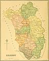 Ireland - 1885 Map of County Kilkenny
