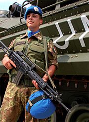 Italian Soldier UNIFIL 2 Lebanon 2007