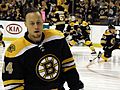 Joe Corvo of the Boston Bruins at TD Garden, Boston, Massachusetts - 20120204