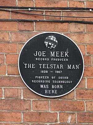 Joe Meek blue plaque