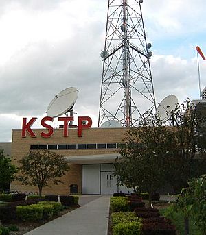 KSTP-TV, is an ABC-affiliated television station licensed to Saint