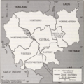 Khmer Rouge Administrative Zones for Democratic Kampuchea, 1975-78