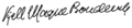 Kjell Magne Bondevik Signature 2