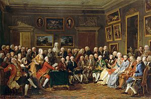 Les salons au XVIIIe siècle - Histoire Image