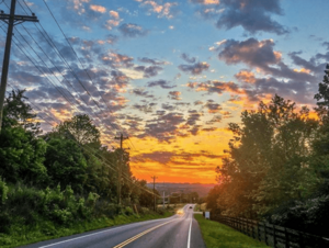 Long Lane Sunset