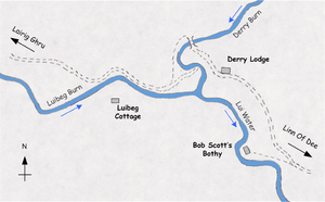 Luibeg map