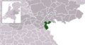 Map - NL - Municipality code 1945 (2019)