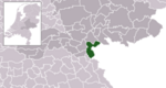Location of Berg en Dal
