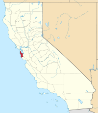 Location in California