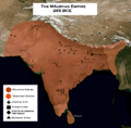 Mauryan Empire ca. 265 BCE