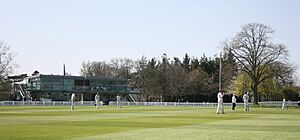 Millfield main ground pavilion