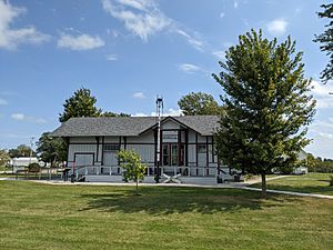 The Wabash Train Depot, built in 1903