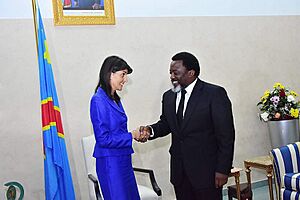 Nikki Haley avec Kabila
