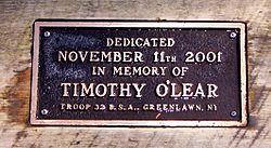 O'Lear plaque