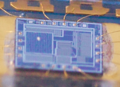 Optical mouse chip detail